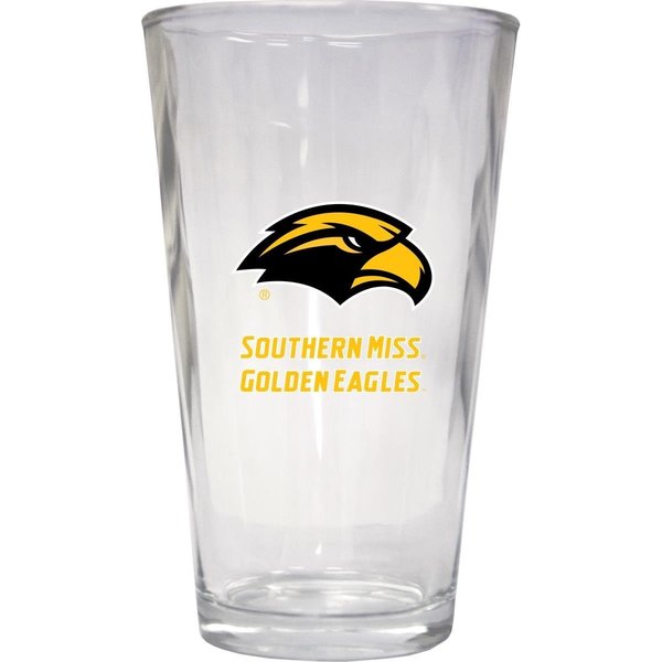 R & R Imports R & R Imports PNT2-C-SMS19 16 oz Southern Mississippi Golden Eagles Pint Glass - Pack of 2 PNT2-C-SMS19